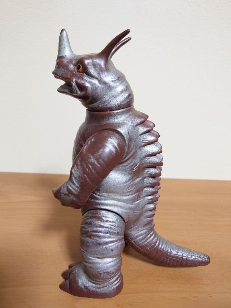 【当時もの】マルサン　ソフビ　ネロンガ　初代ウルトラマン　エラー品