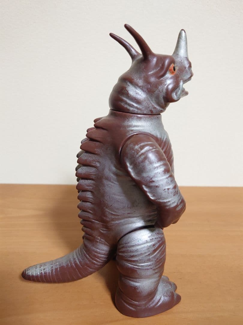 【当時もの】マルサン　ソフビ　ネロンガ　初代ウルトラマン　エラー品