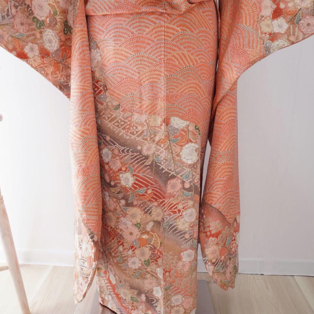 【semiさま専用】振袖　フルセット378　5点セット　正絹 すべて正絹