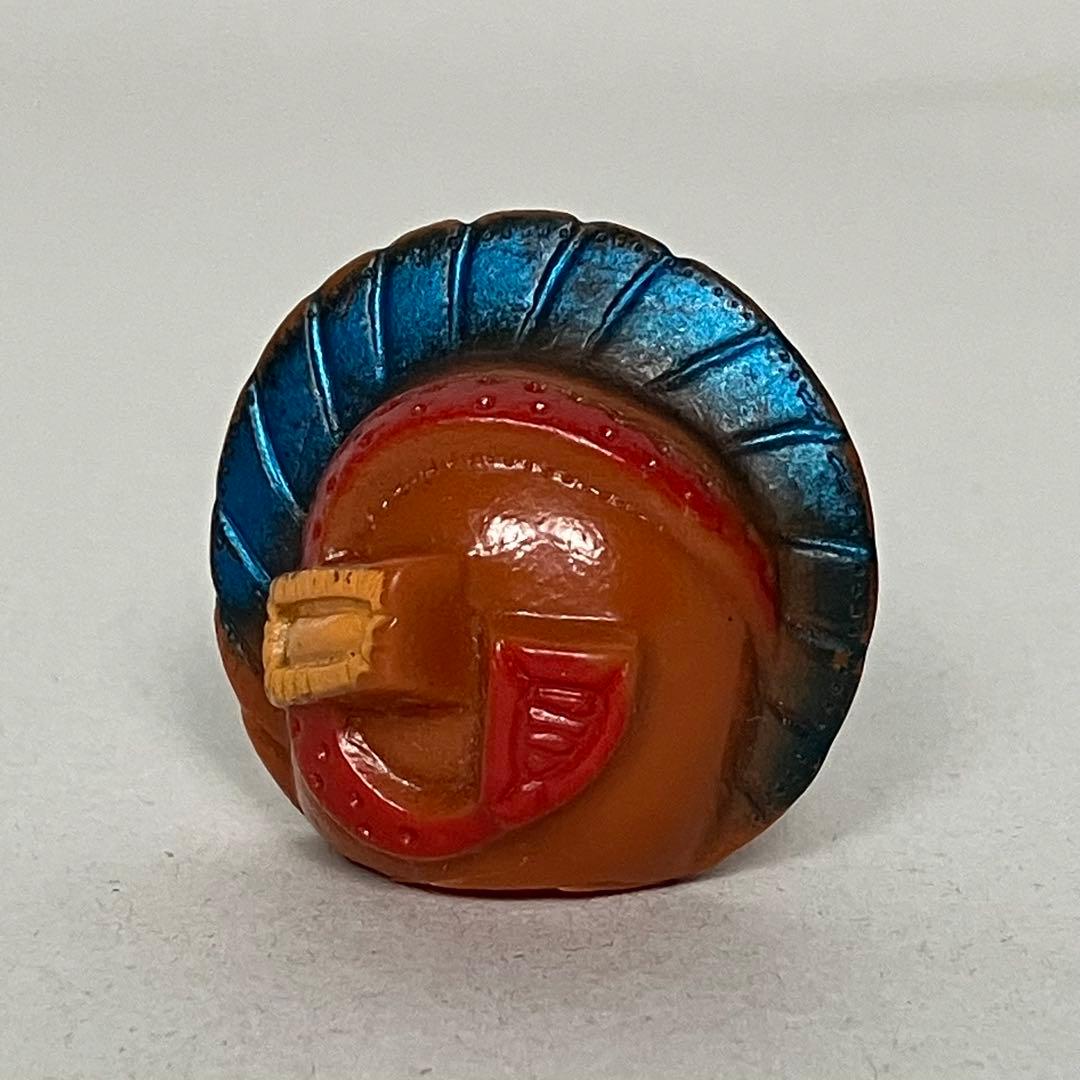 当時物 アストロミュー5 ミニソフビ 中嶋製作所 亀マーク 面とれ