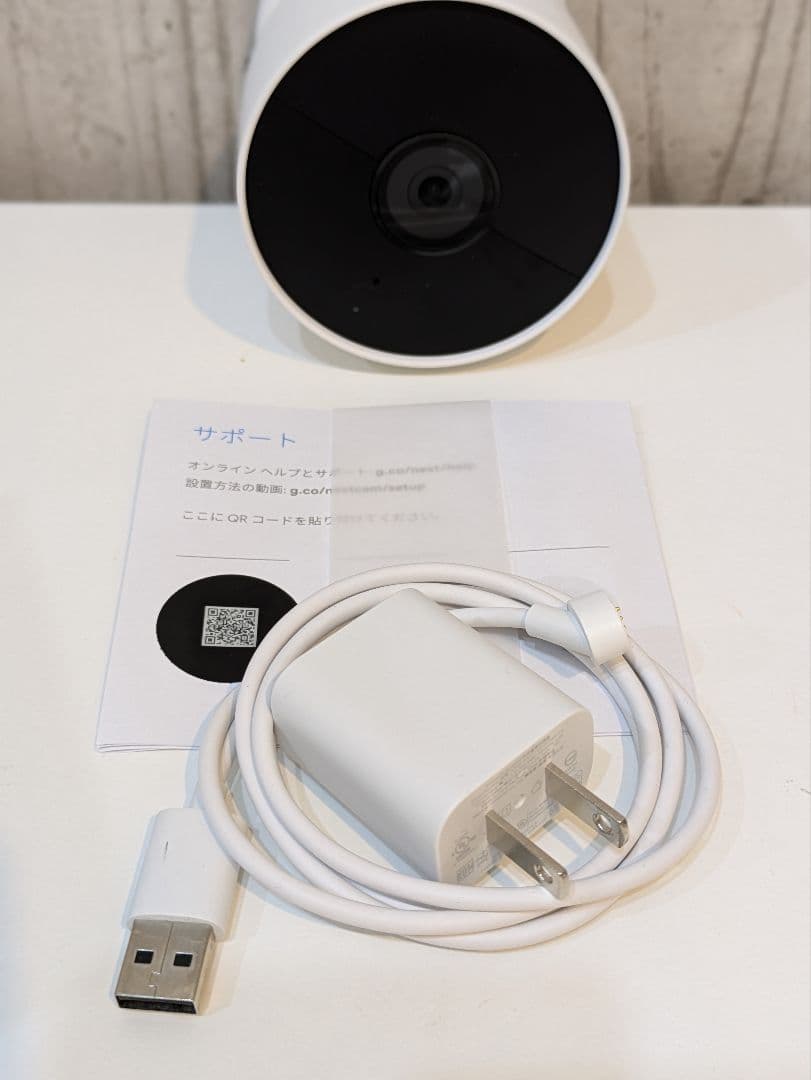 Google Nest Cam 1080p　防犯カメラ