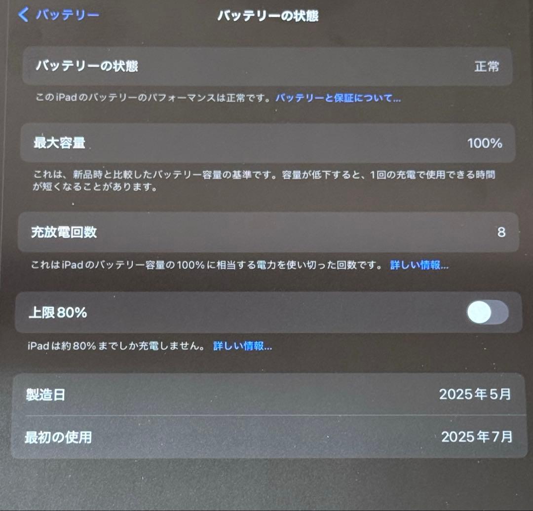 iPad 128GB 13インチ WiFi Apple Pencil Pro