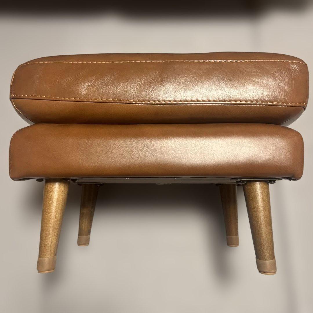 【送料込】unicoウニコ　MOLNモルン レザー オットマン