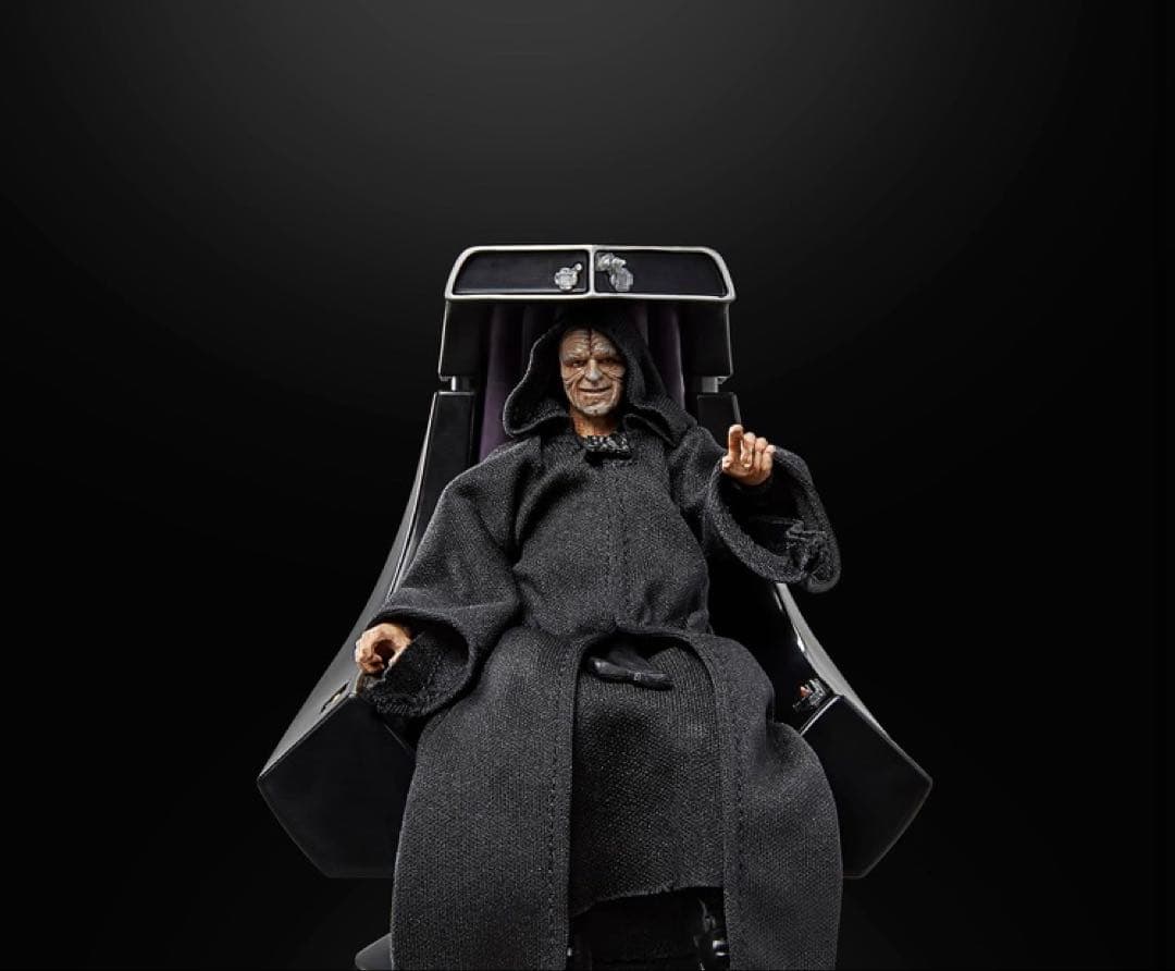 ハズブロ スター・ウォーズ ブラックシリーズ パルパティーン皇帝&玉座 未開封品