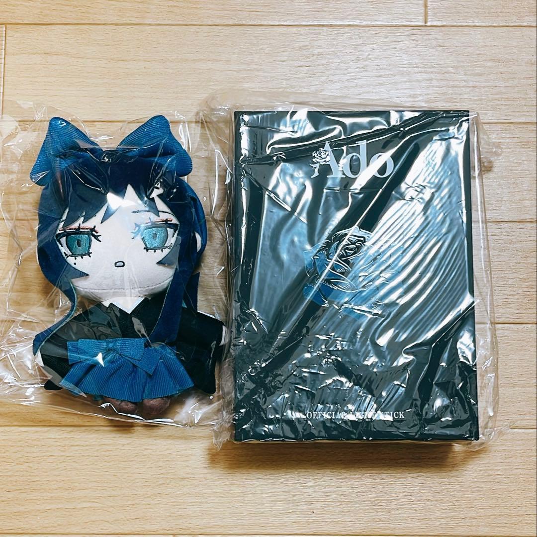 新品、未開封品【完全正規品】Ado Hibana ペンライト＆ぬいぐるみ セット