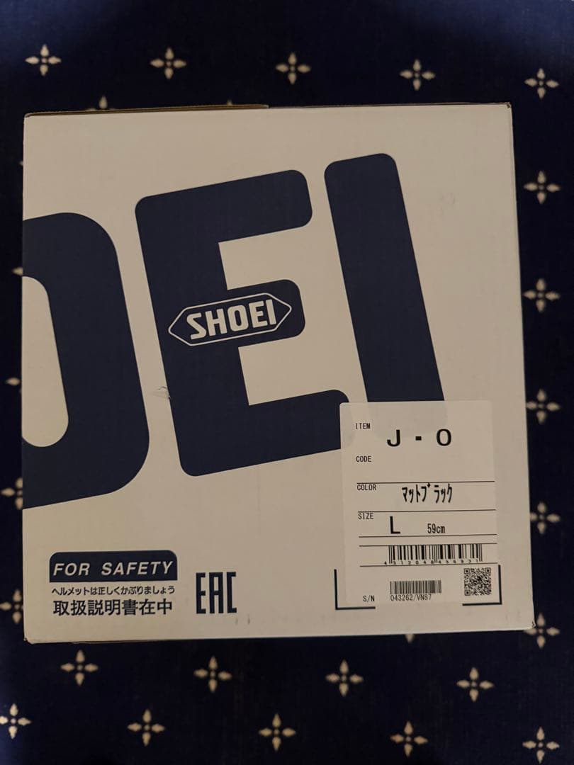 SHOEI JO ジェットヘルメット マットブラック J.O Lサイズ