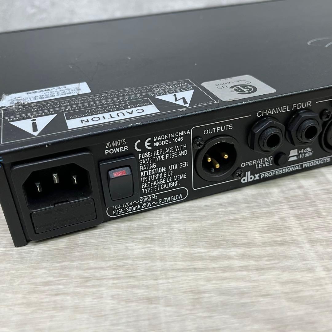 s*d様 動作未確認 dbx 1046 Quad コンプレッサー リミッター ジ