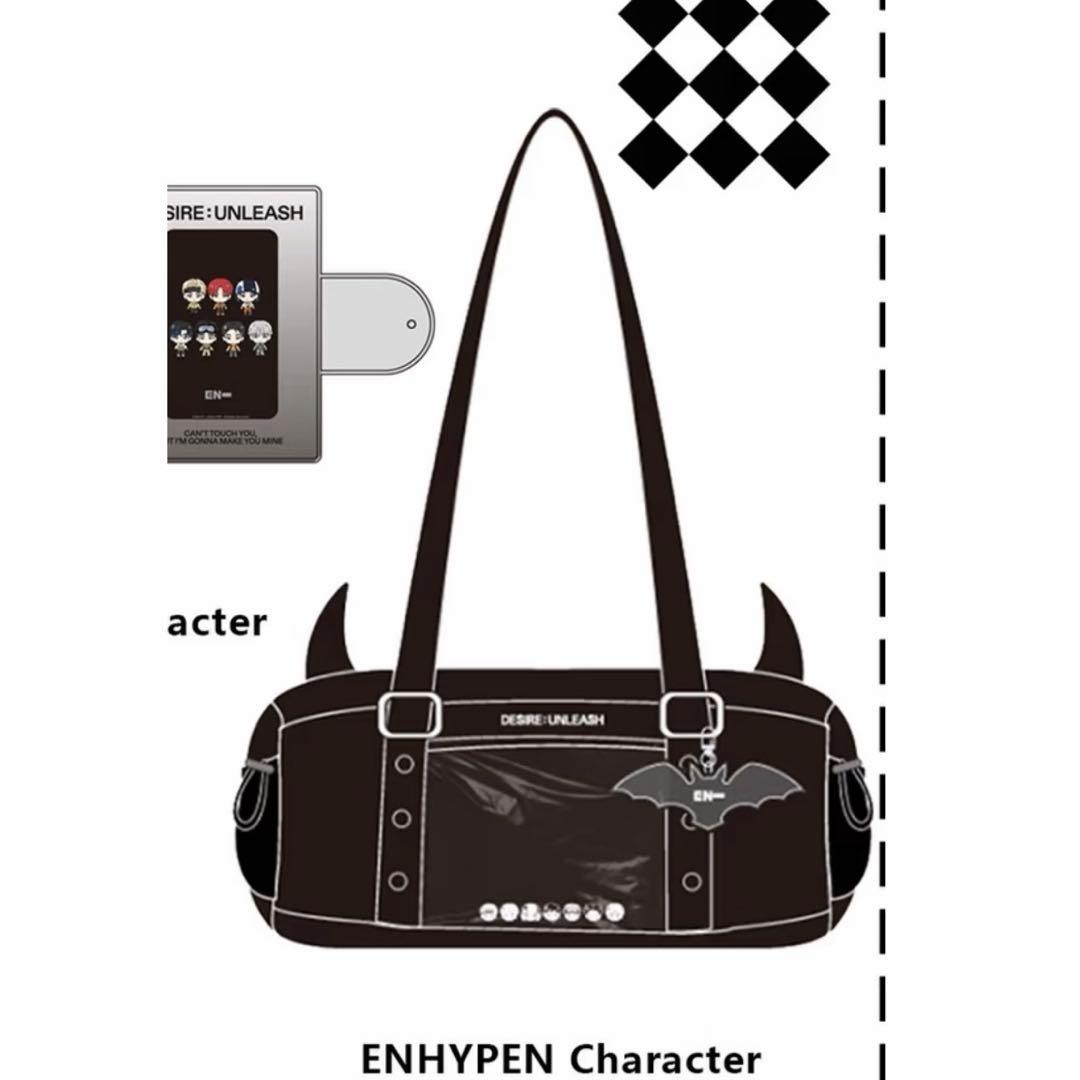 ENHYPEN MINISO コラボグッズ　バッグ　痛バ