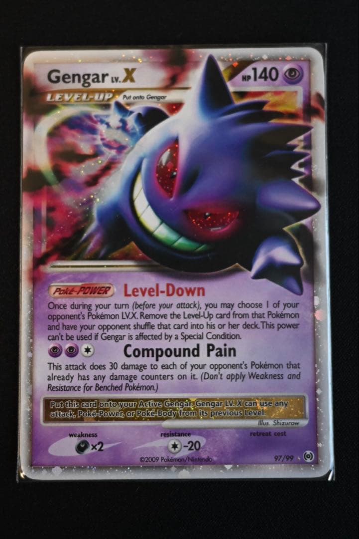 海外版　ゲンガーLV.X 97/99 Platinum-Arceus