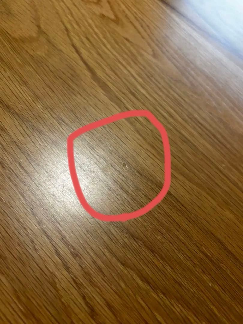 【美品】無印良品 オーク材　ダイニング　リビングテーブル130×70×65cm