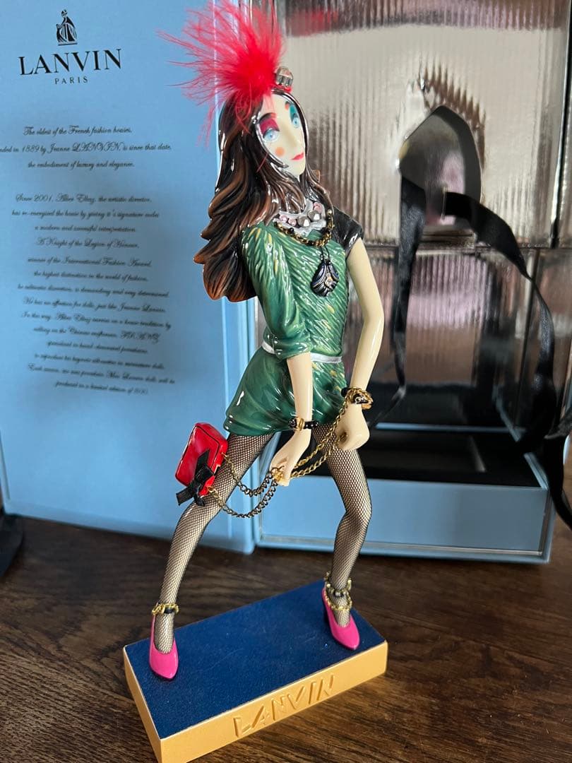 限定800体 ランバン MISS LANVIN 24フィギュアドール 陶器人形