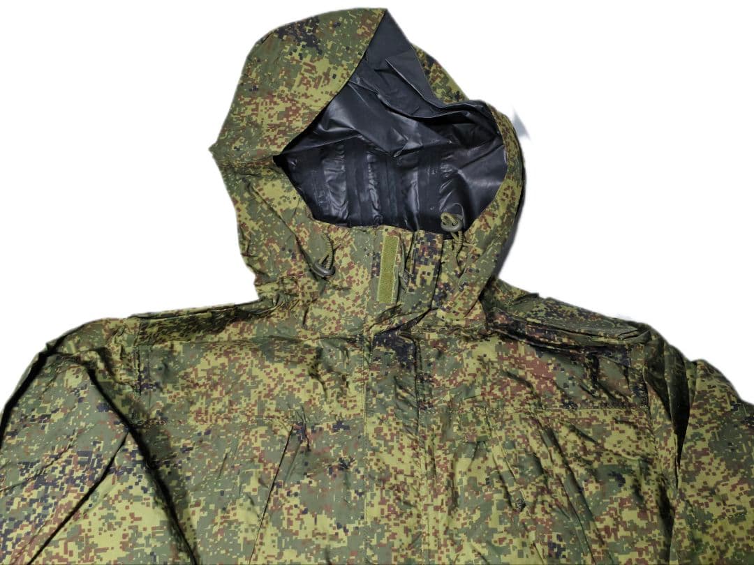 ロシア軍 実物 BTK製 VKBO レイヤー6 レインウェア 50-3