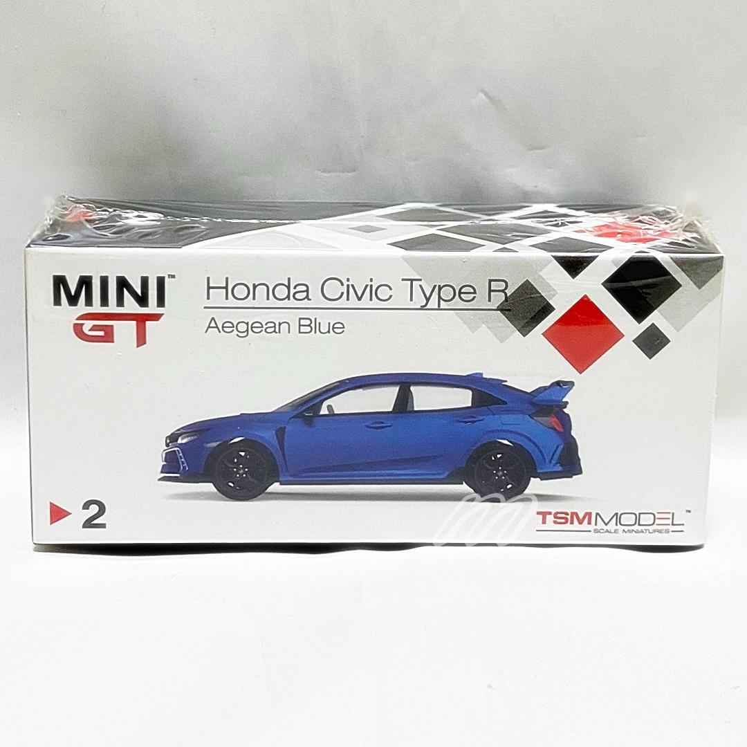 MINI GT ホンダ シビック タイプ R (FK8) Aegean Blue