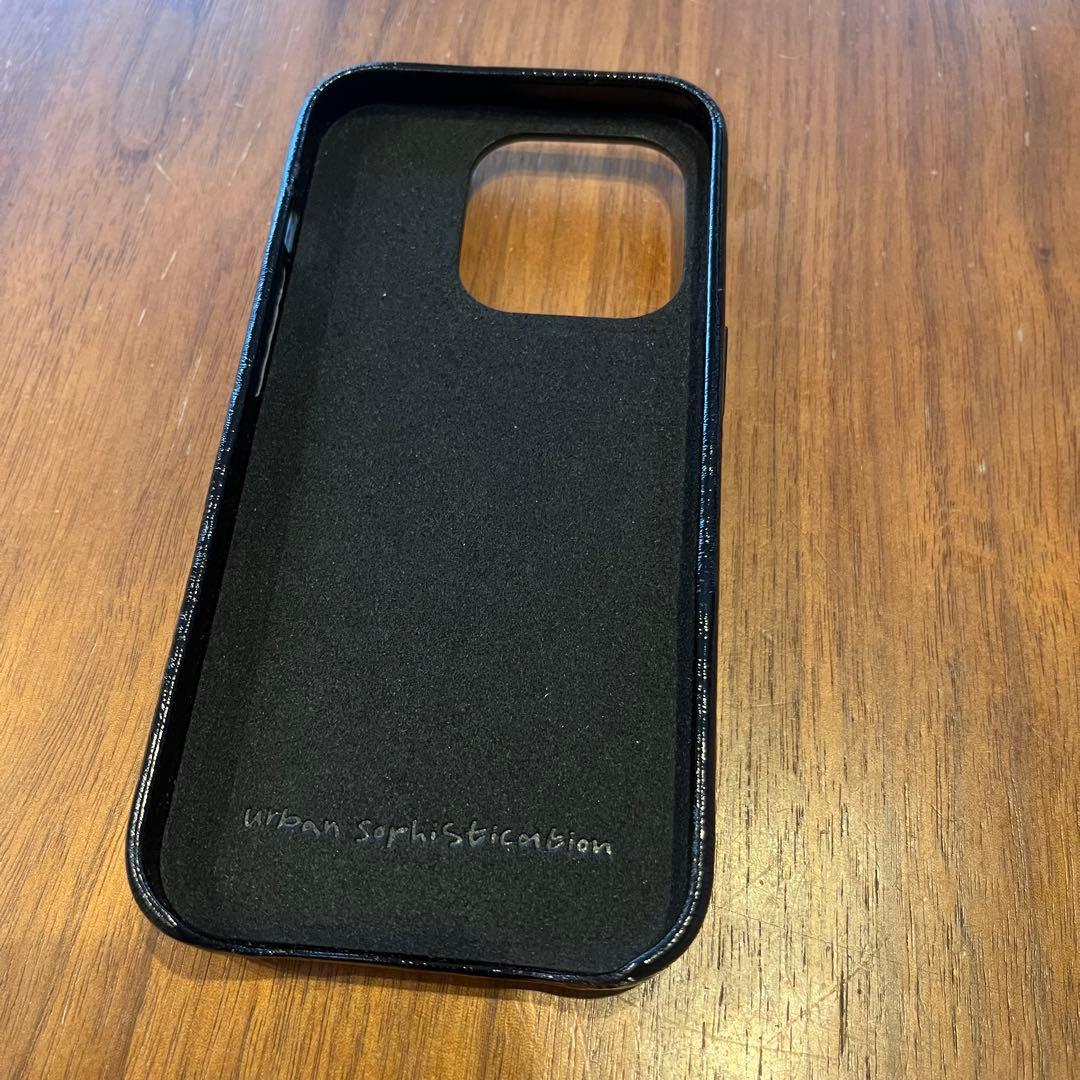 【urban sophistication】iPhone15Pro ノワール
