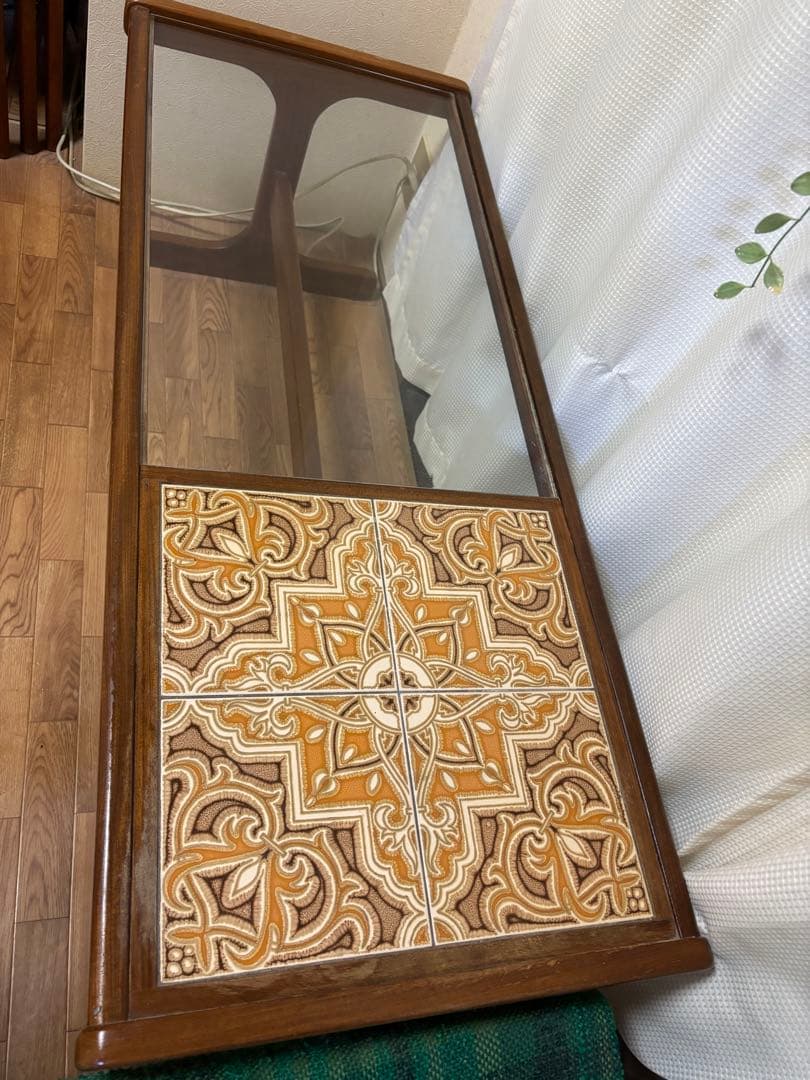 G-PLAN ガラストップローテーブル