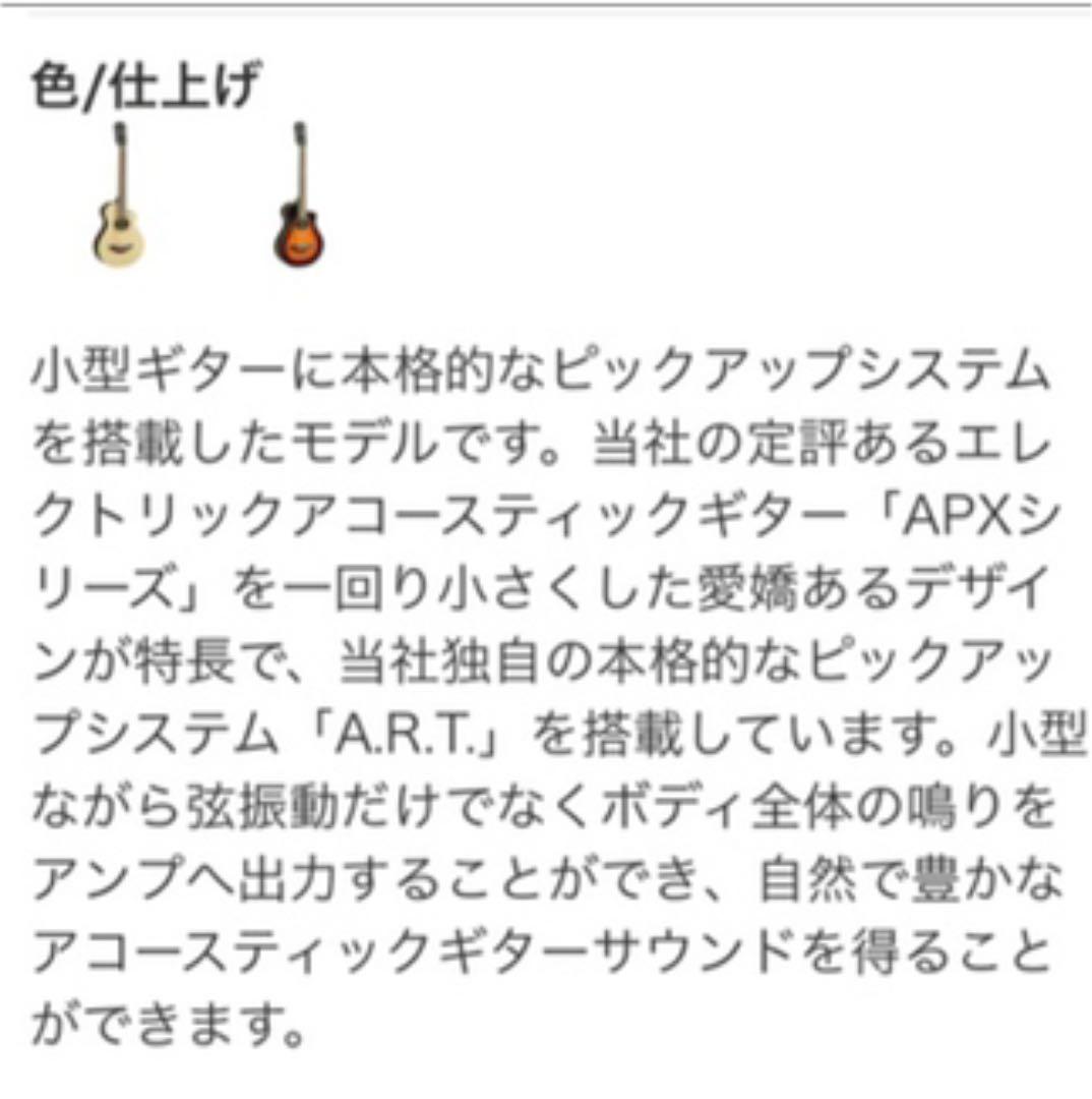 YAMAHA APX2 トラベラー