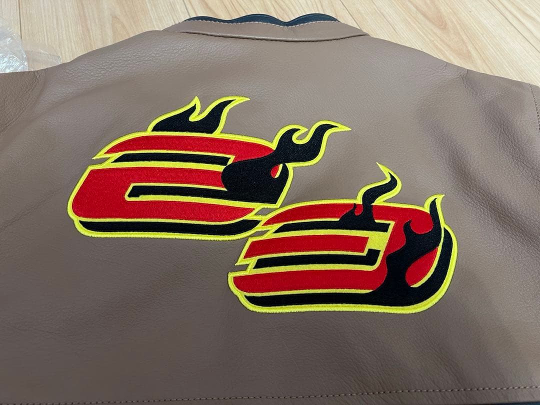 AIR JORDAN×travis scott レザージャケット