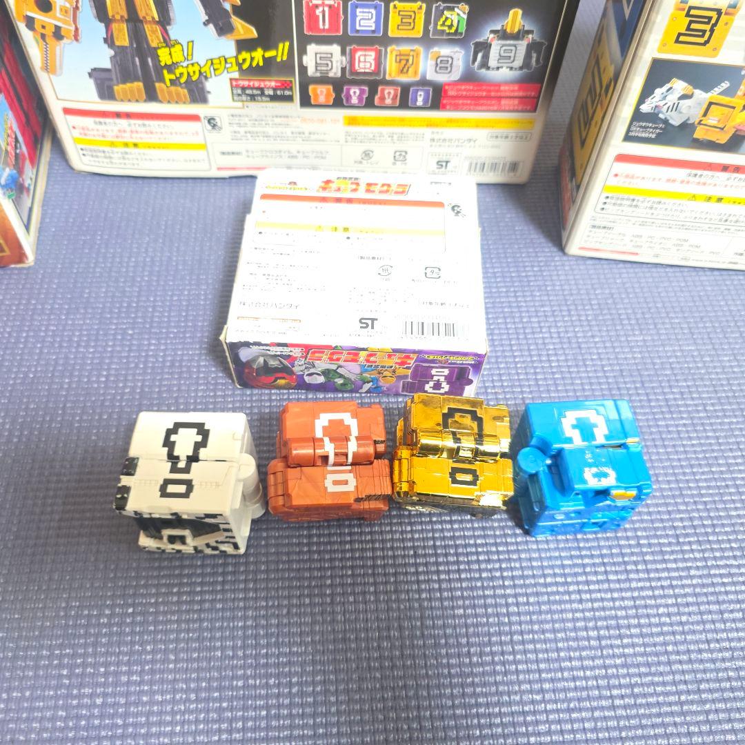 【152】バンダイ 動物戦隊 ジュウオウジャーDX　ロボセット