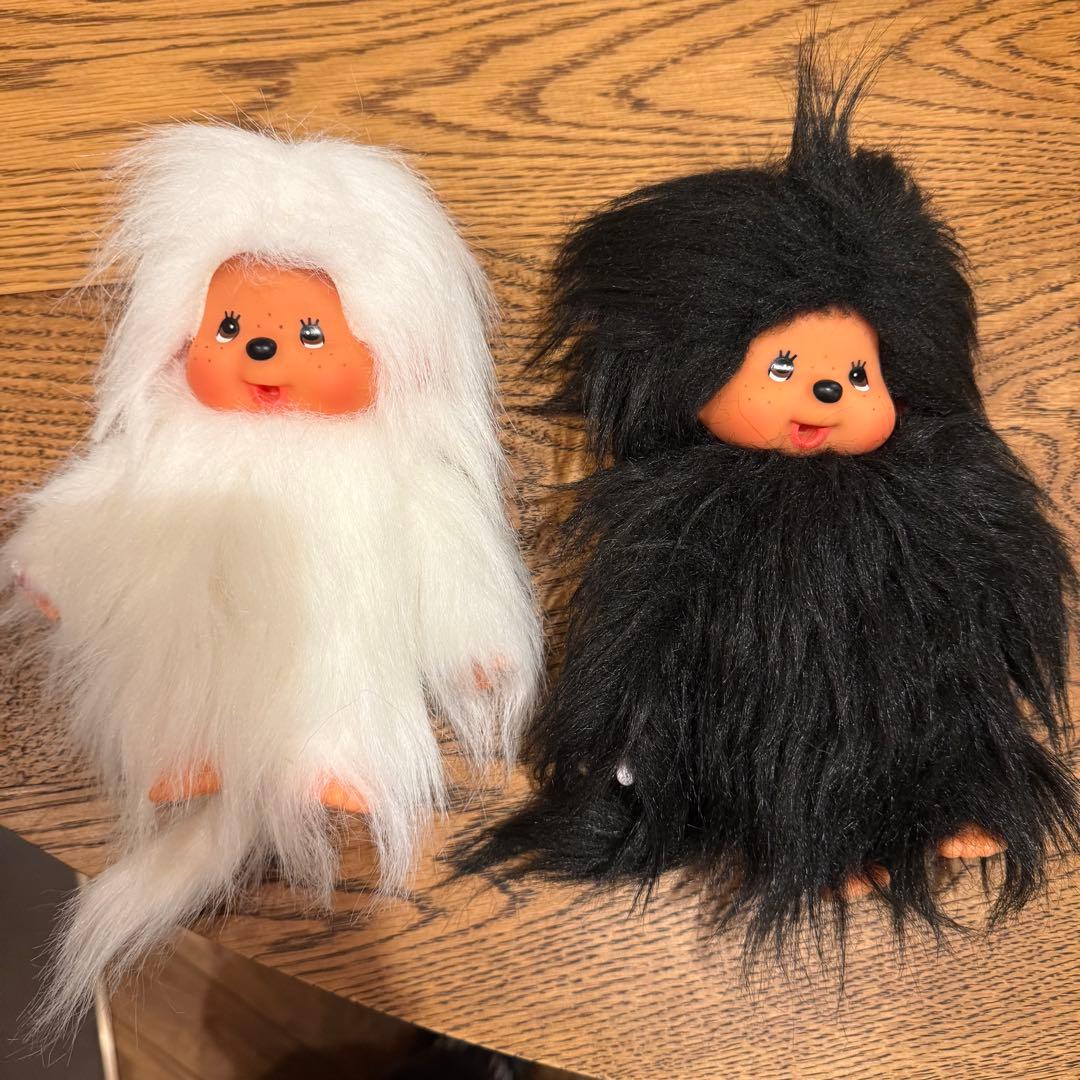 モンチッチ 長毛 ブラック モジャモジャ 雪男 2点セット