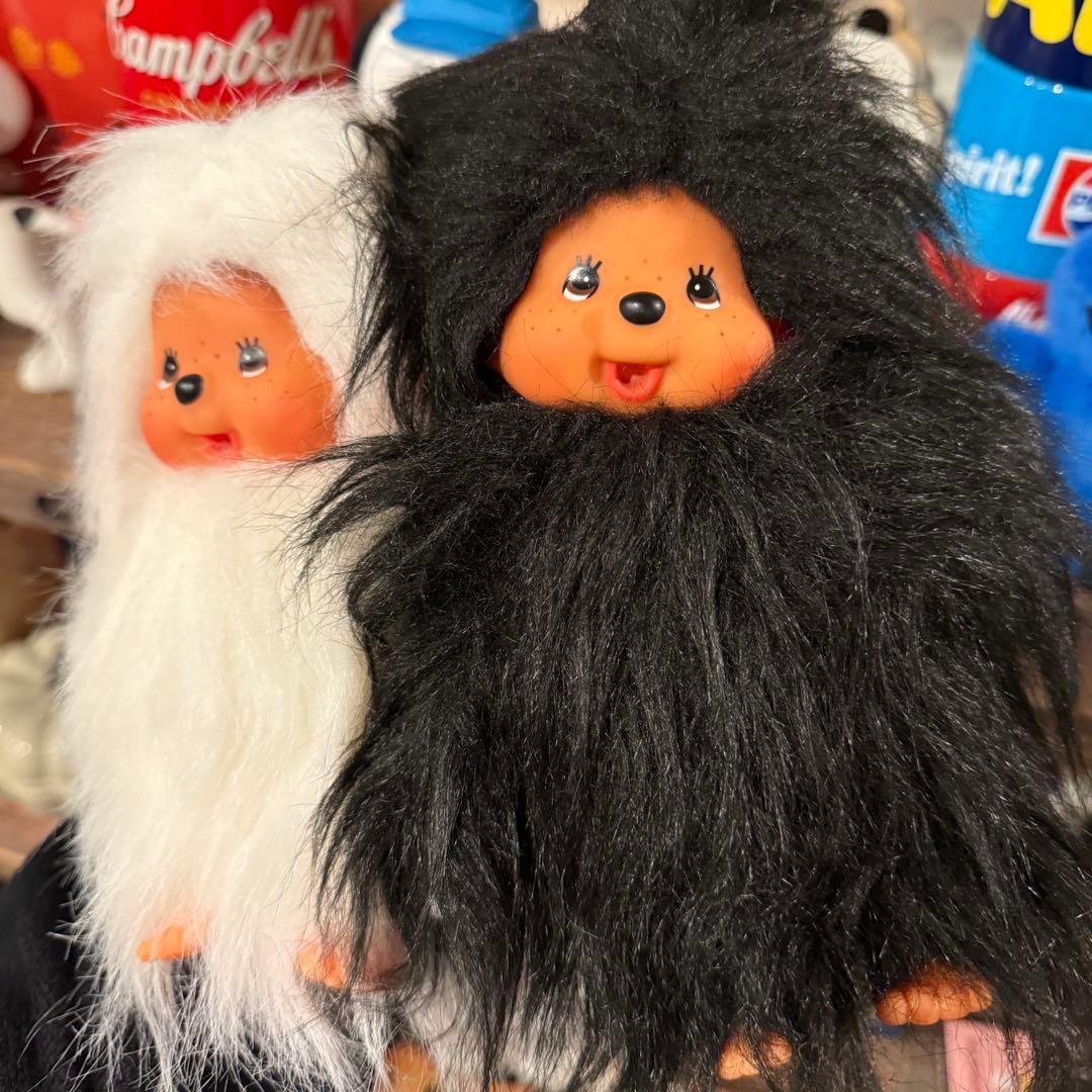 モンチッチ 長毛 ブラック モジャモジャ 雪男 2点セット