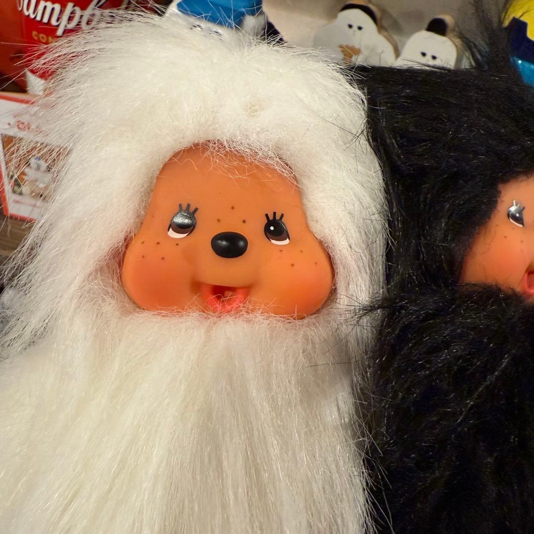 モンチッチ 長毛 ブラック モジャモジャ 雪男 2点セット