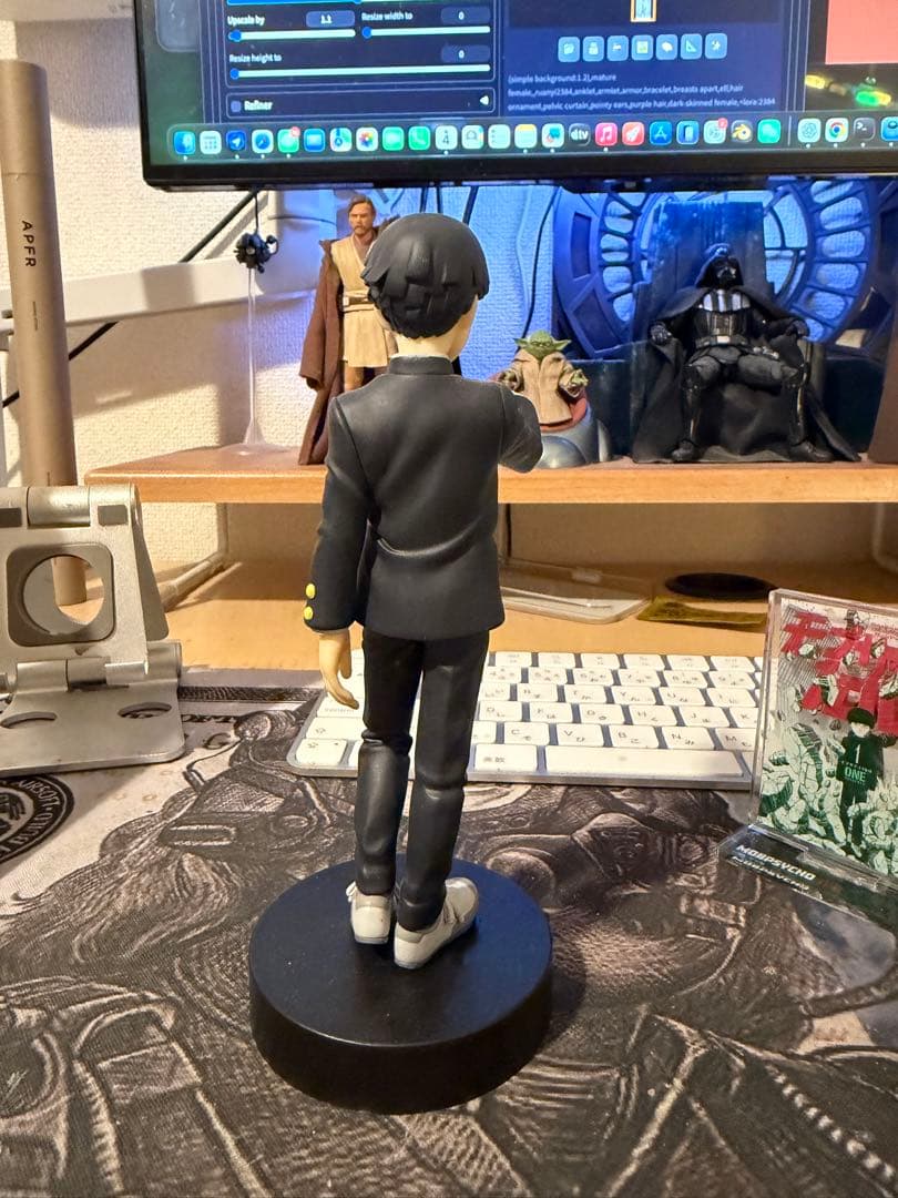 popモブサイコ100 影山茂夫フィギュア、アクリルスタンド　セット