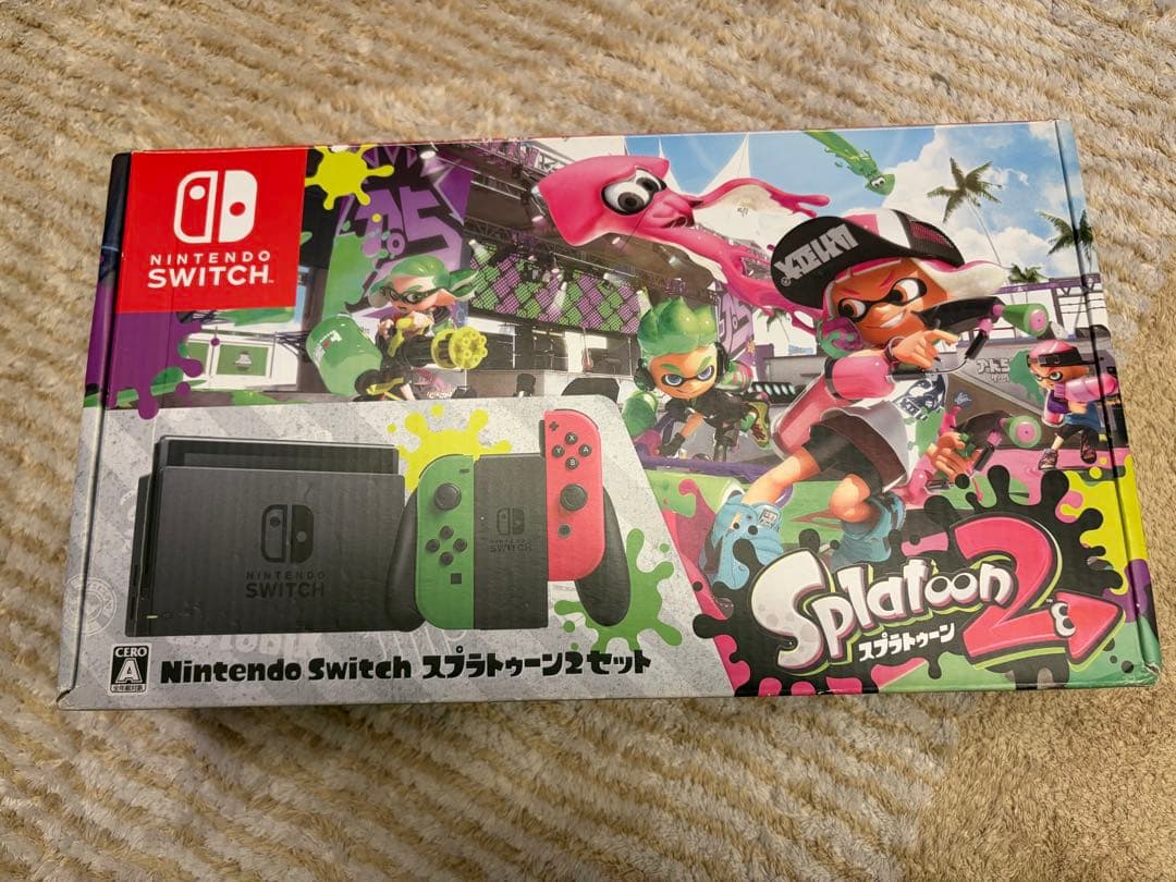 Nintendo Switch Splatoon2セット 本体のみ ポーチつき