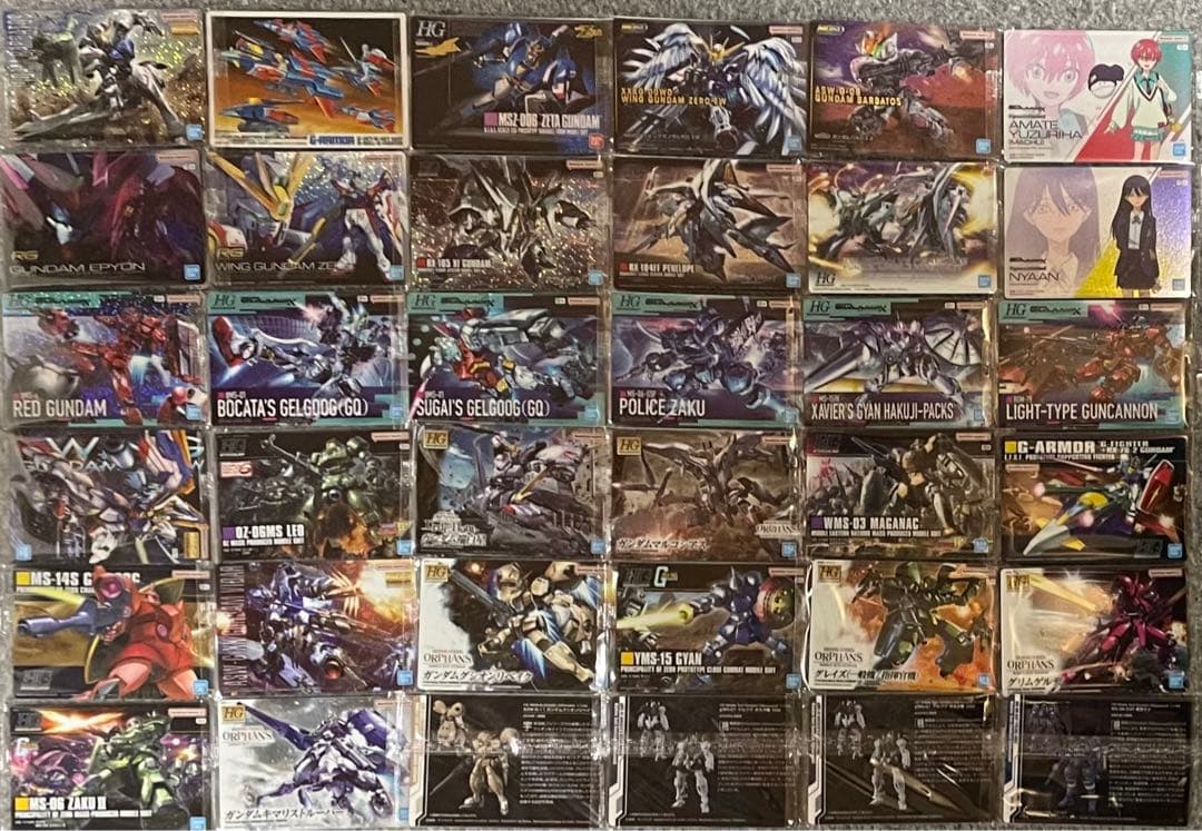 ガンダム　ガンプラパッケージアートグミ3　全32種 コンプ　おまけカード9枚付き