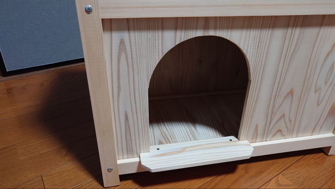 ㉚★アンジぇ★キャットハウス★階段タイプ★ハンドメイド★猫★猫小屋