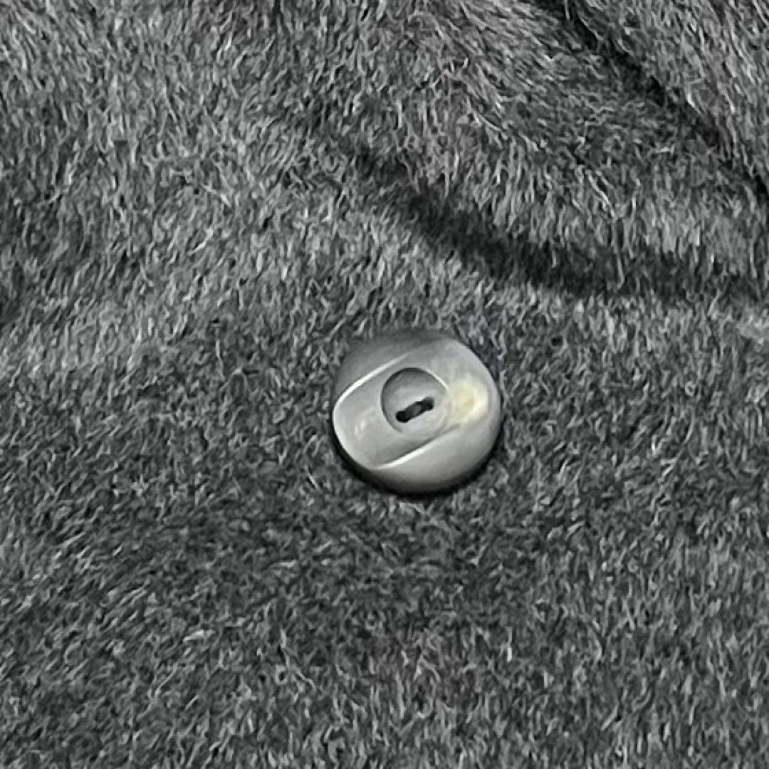 希少　日本製　アルパカ　マキシ丈　ロング　チェスターコート　ブラック