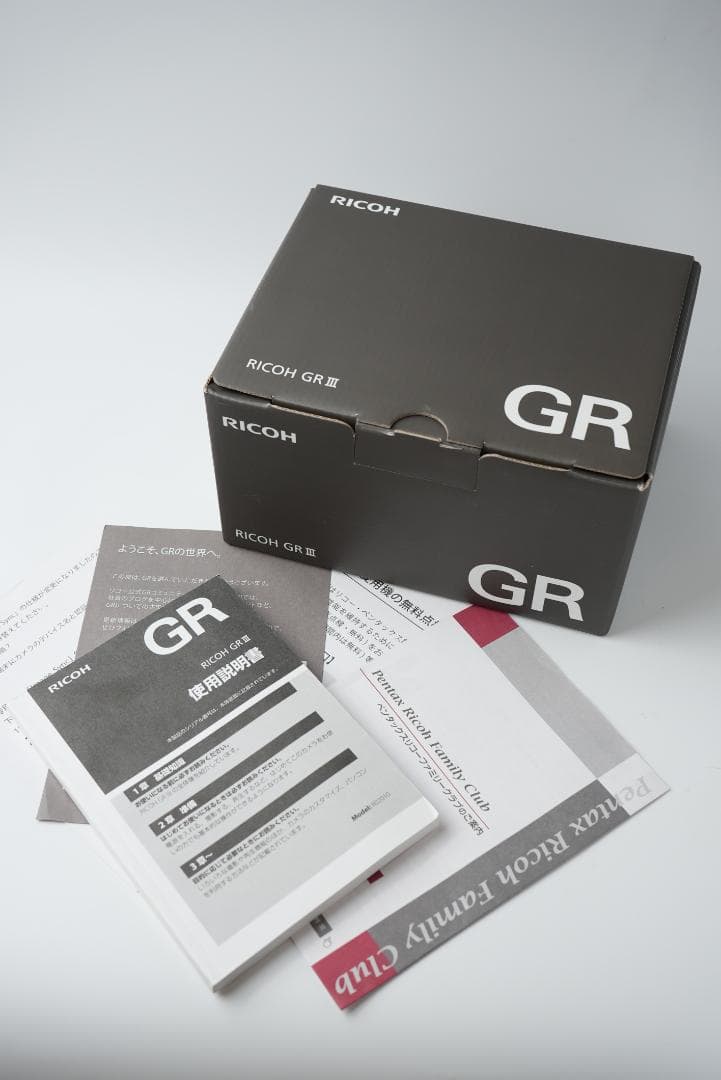[極美品] [ショット数2,256] RICOH リコー GR III GR3