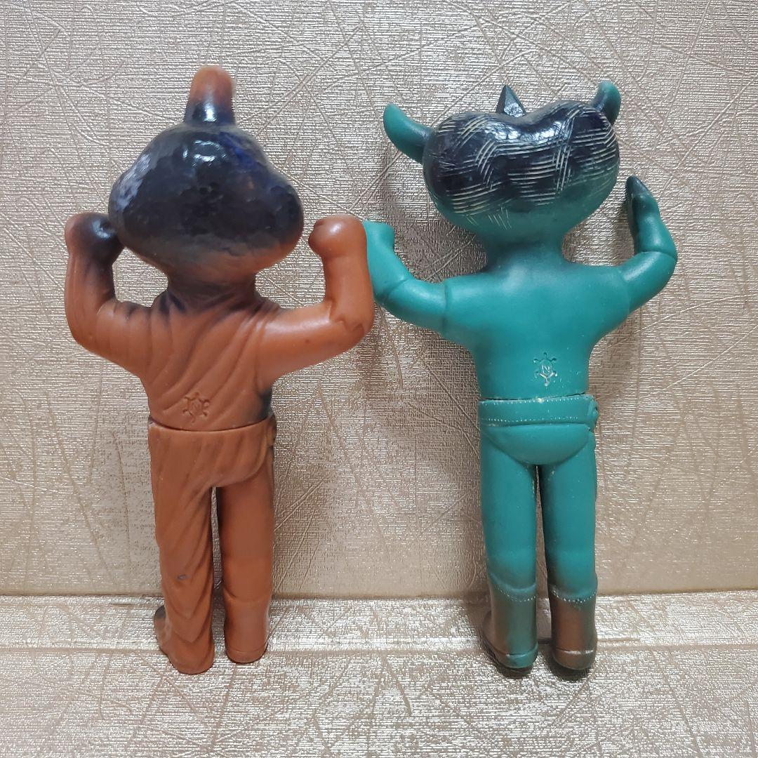 バドー星人 ２体 アストロミュー5 中島製作所 亀マーク 当時モノ