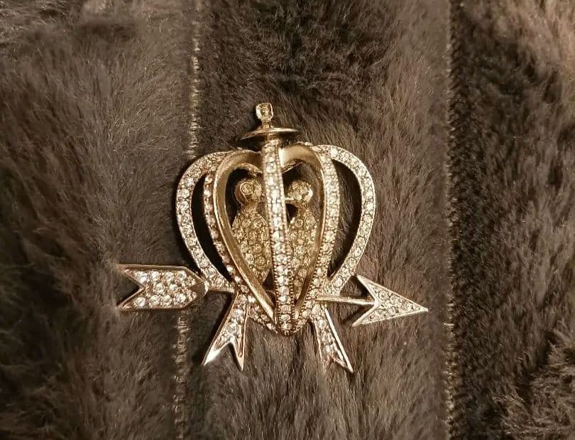 ヴィヴィアンウエストウッド　バードアロー　ブローチ