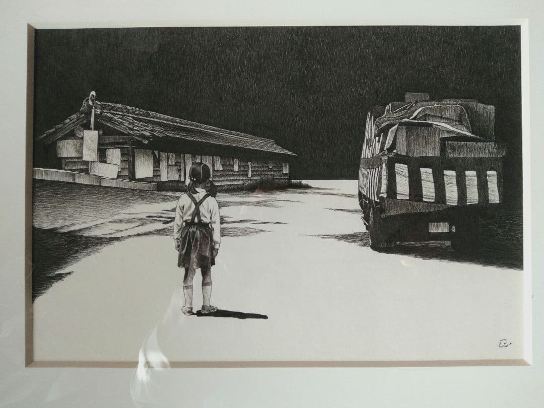 八島正明画伯の油彩画