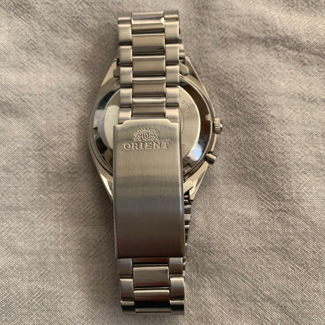 ORIENTオリエント スリースター レッド　腕時計