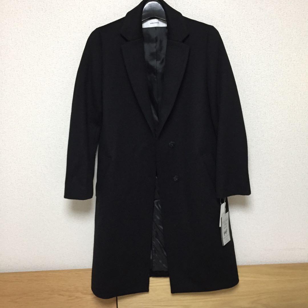 ジャーナルスタンダード SUPER WOOL *チェスターコート ウール 黒