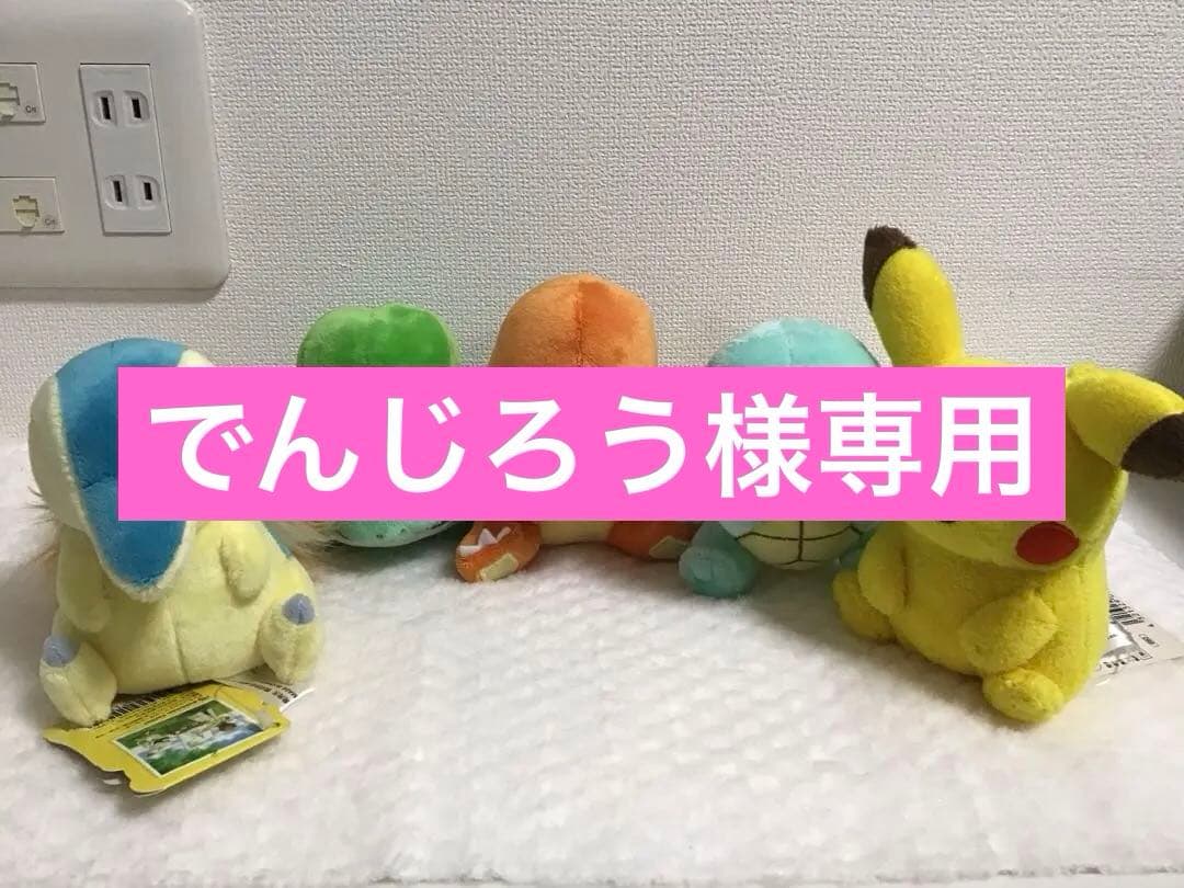 ポケモンキャンバス マスコット 5体セット