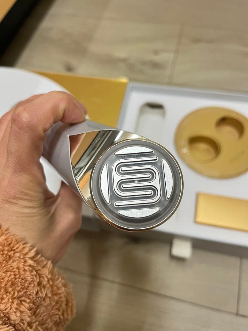 資生堂　エフェクティム　EFFECTIM 美顔器 シルバー ゴールドEFM-03