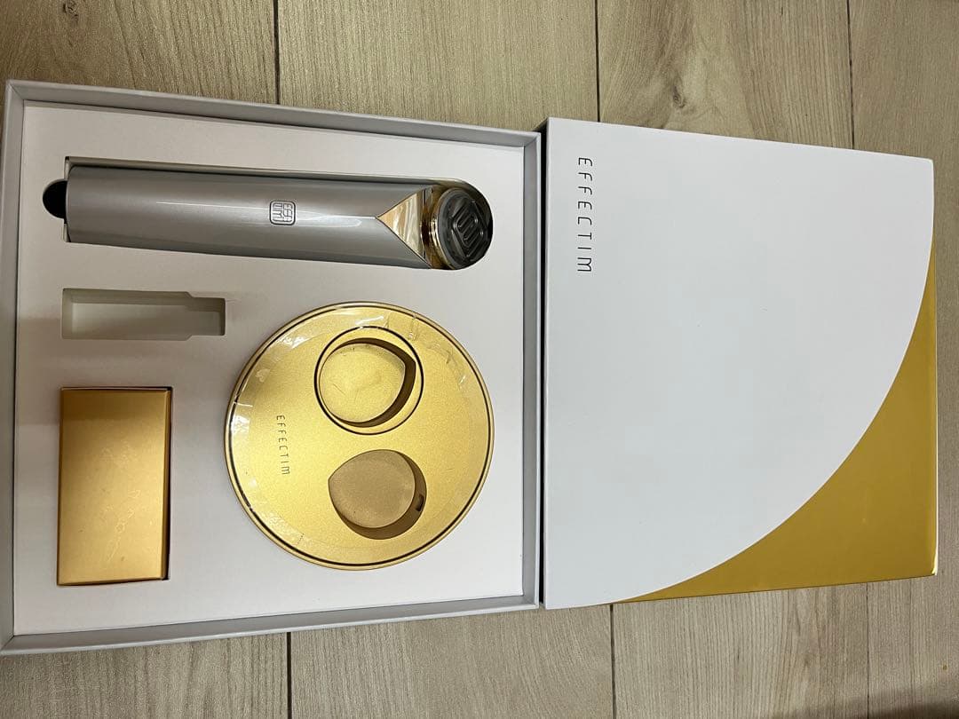 資生堂　エフェクティム　EFFECTIM 美顔器 シルバー ゴールドEFM-03