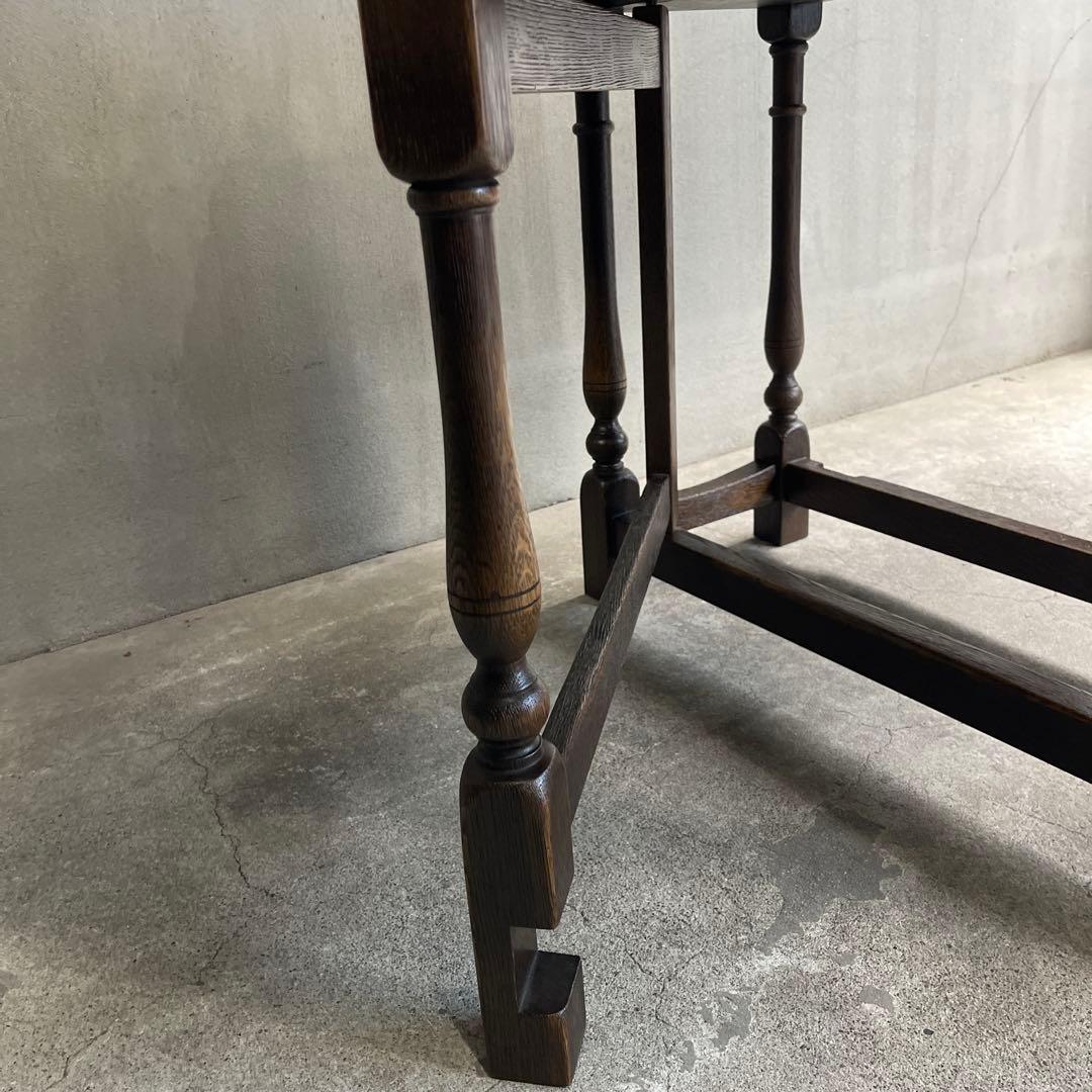 極美品 飛騨産業 PROVINCIAL プロヴィンシャル ゲートレッグテーブル