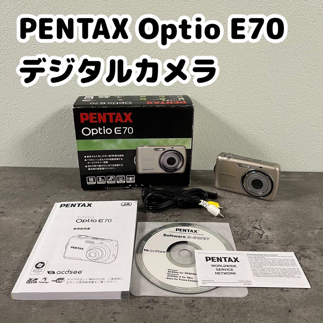 PENTAX Optio E70 デジタルカメラ