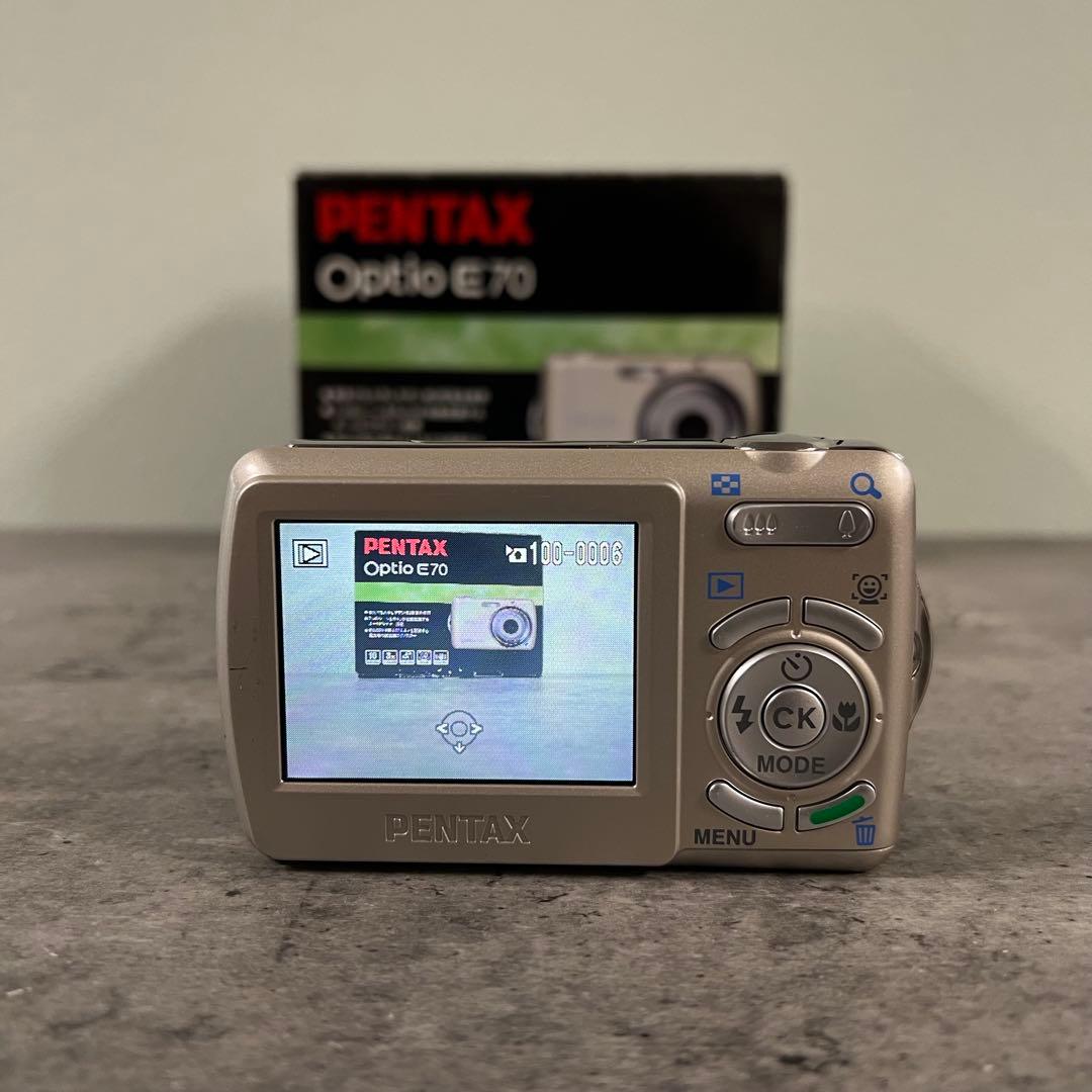 PENTAX Optio E70 デジタルカメラ