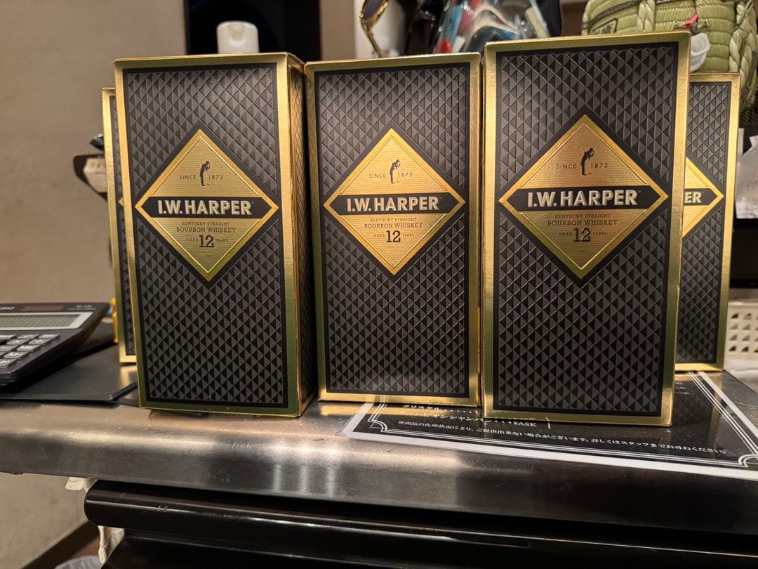 I.W. HARPER 12年 6本セット　ハーパー