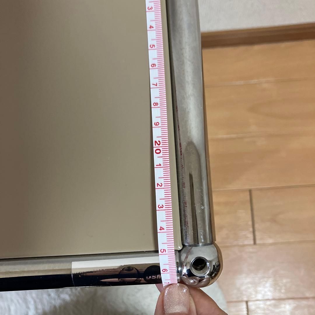 USMハラー ベージュ スチールキャビネット 中型 扉付き