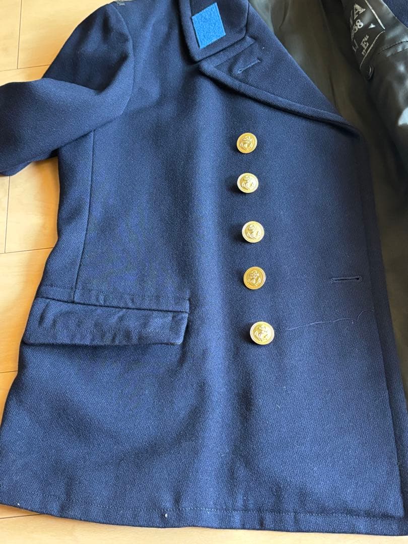 ＮＶＡ　東ドイツ軍/Pコート　ｍ４８（実物）