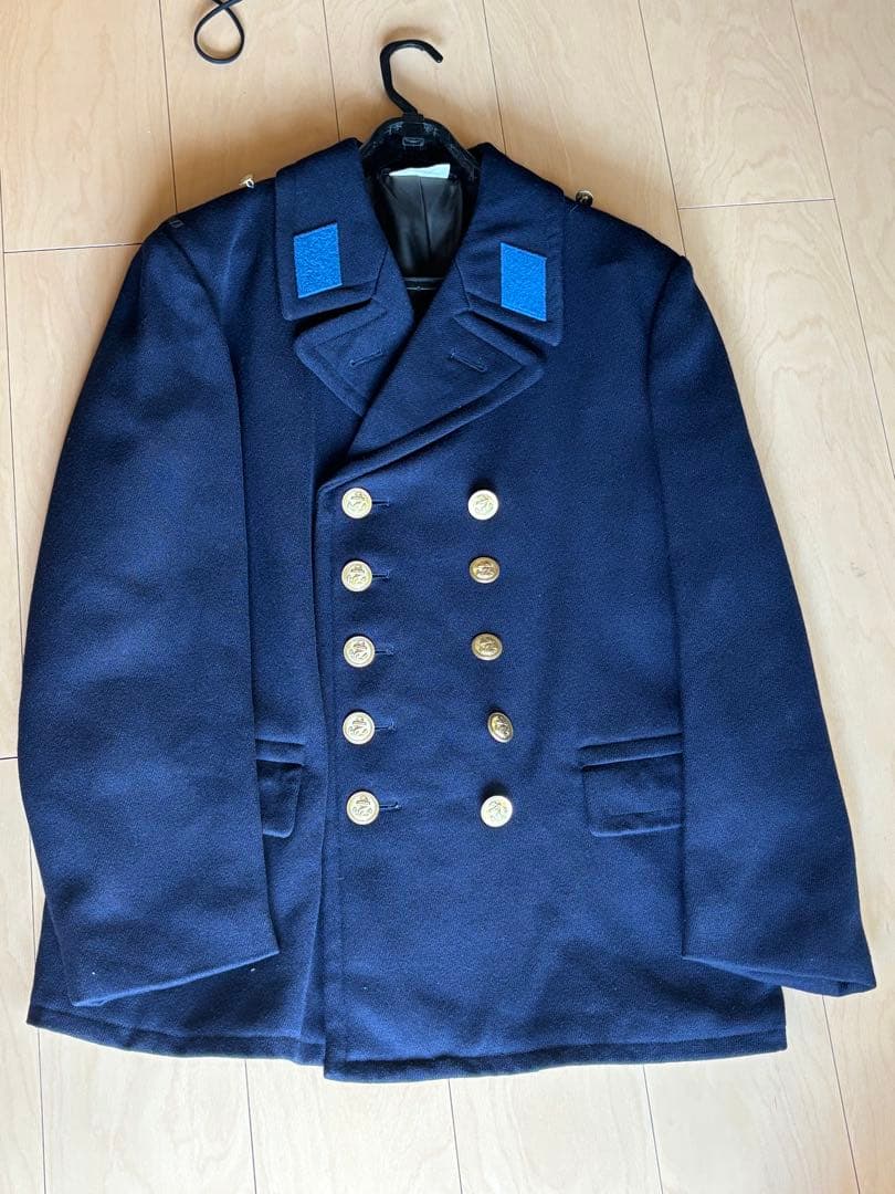 ＮＶＡ　東ドイツ軍/Pコート　ｍ４８（実物）