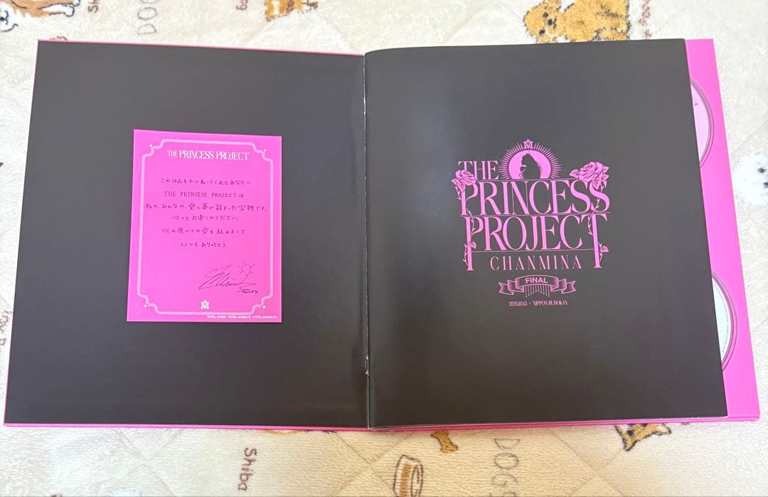 ちゃんみな THE PRINCESS PROJECT 初回限定盤 bluray