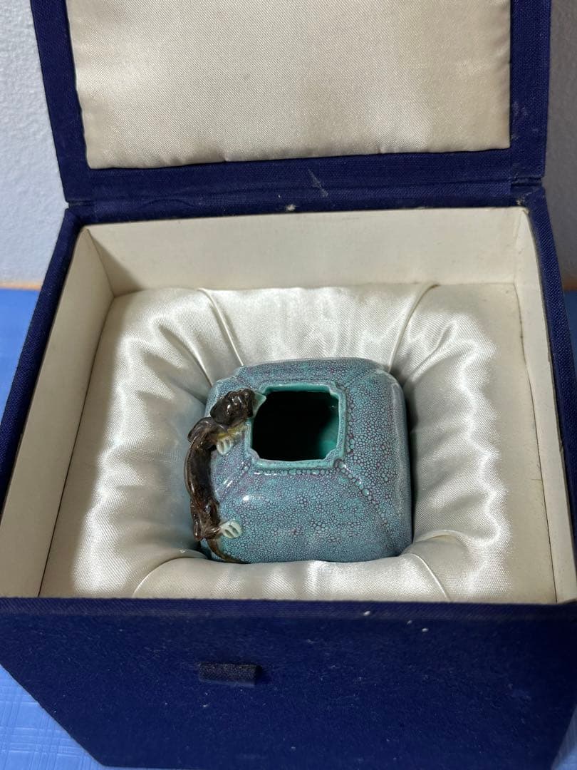 中国骨董 水盂 書道具水滴