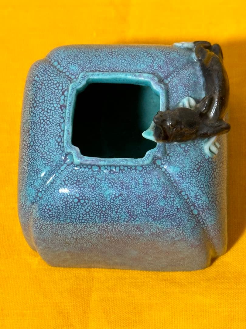 中国骨董 水盂 書道具水滴