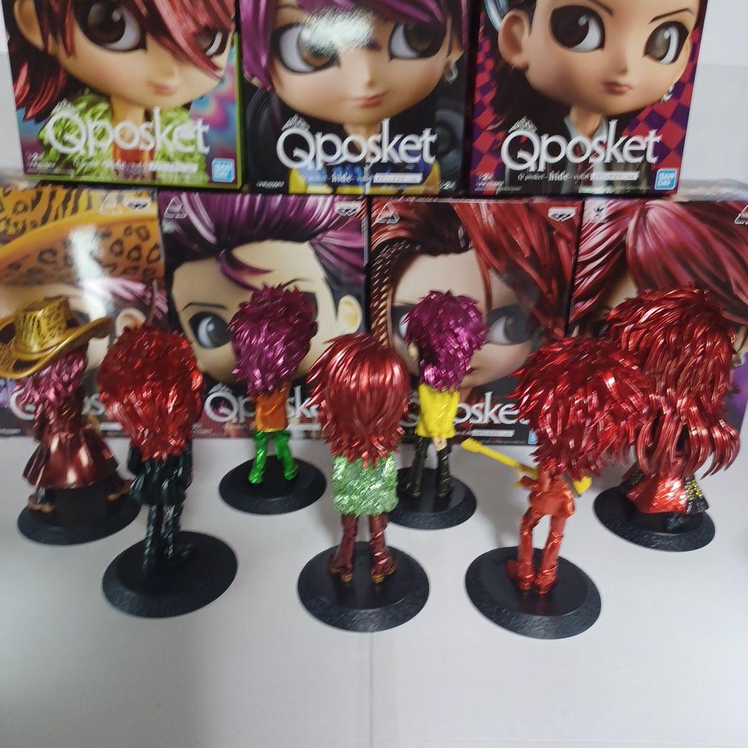 Qposket hideフィギュアセット 7種